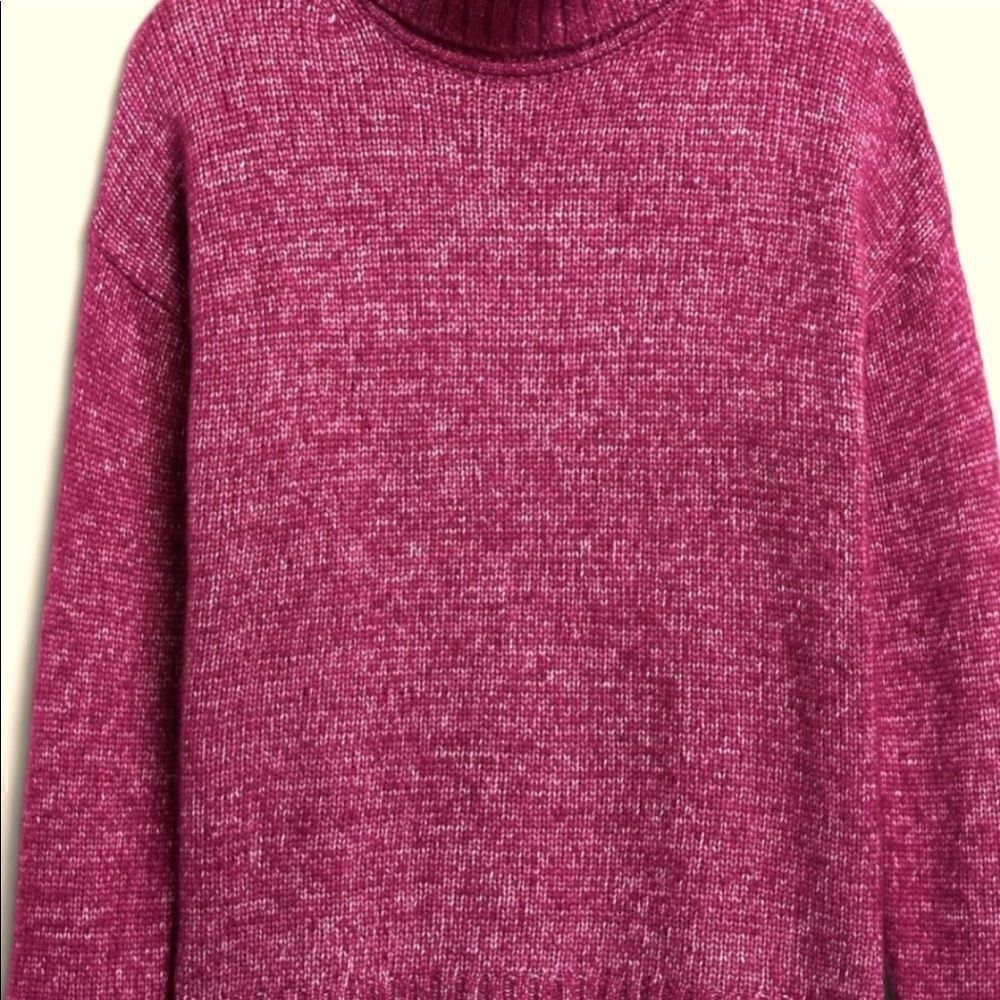 Banana Republic Oversized Cozy Turtleneck Sweater - Picture 4 of 11